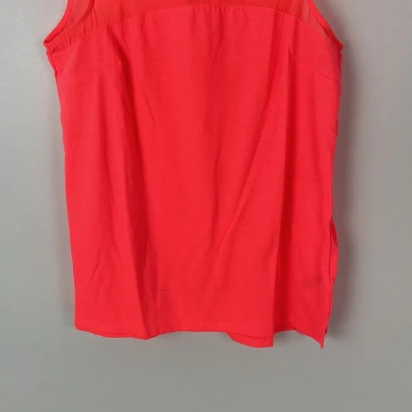 ✨3/$25✨ H&M Neon Pink Tank Top - S - Picture 3 of 7